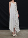 Mutedance 25 Spring/Summer Linen/Silk Printed Long Skirt MD-MD25SS117-HOARY MD25SS113